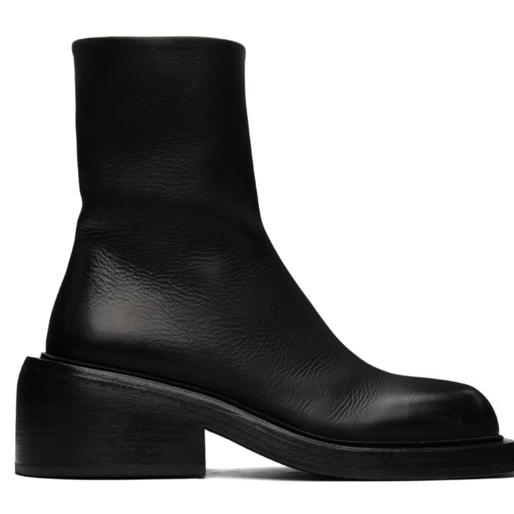 Marsell Tillona Boot Black 9.5 10 *please see sizing notes!!! WORN ONCE love